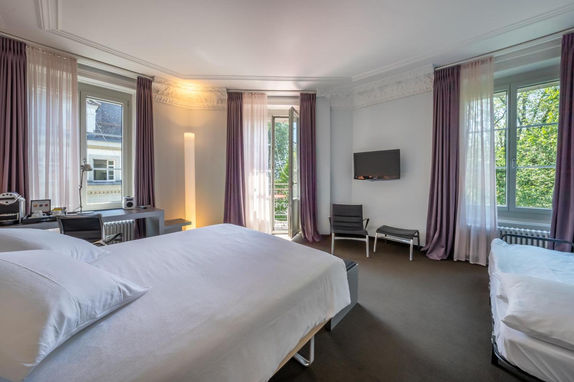 Hotel Continental Park Lucerna Quarto foto